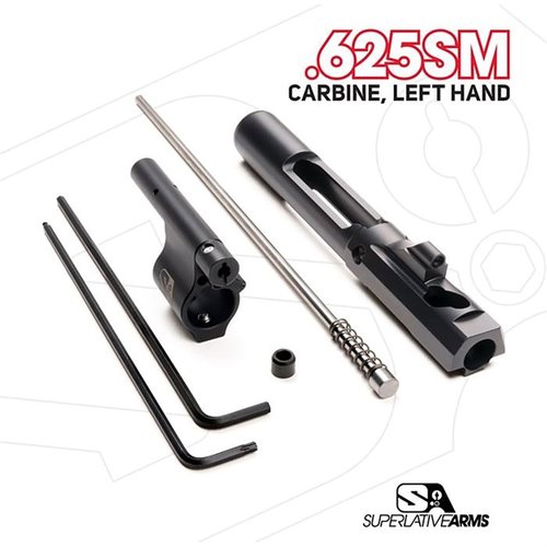 Superlative Arms AR-15 justerbart pistonsystem med Bleed Off®-läge ger renare drift, mindre rekyl och längre livslängd för komponenter.
