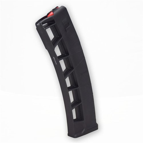 EXOMAG 9MM LUGER 40 ROUND med EJECTOR ger pålitlig matning, enkel kaliberbyte till 9mm, och kräver inga modifieringar av din 5.56 lower receiver.