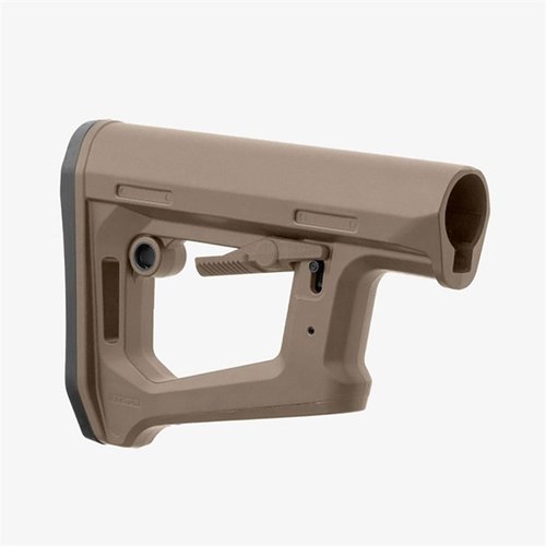 DT-PR kolv med Dual-Tension system ger en stabil plattform, komfortabel ergonomi och justerbar höjd för sikte, perfekt för precision och taktik.
