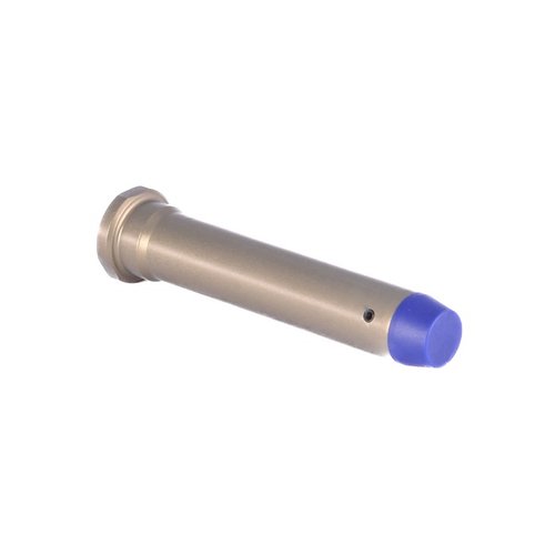 KAK Industry A5-längd buffert är tillverkad av 7075 aluminium, hårdanodiserad för hållbarhet och kompatibel med A5-längd buffertub och AR-15 fjädrar.