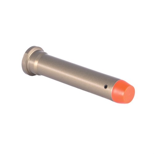 KAK Industry A5-längd H3-buffer är tillverkad av 7075 aluminium, hårdanodiserad för långvarig användning och kompatibel med A5-buffer rör och AR-15 fjädrar.