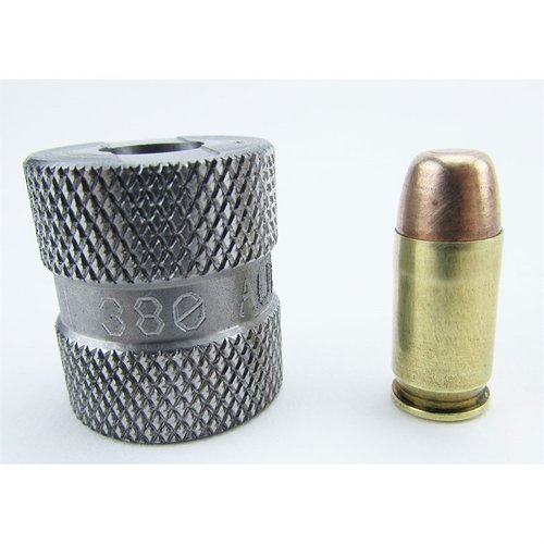 Lyman Pro Maximum Cartridge Gauges är tillverkade av rostfritt stål, har en icke-glidande grip och kontrollerar ammunitionens längd och diameter för 100% pålitlighet.