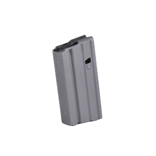 Den klassiska 20-runds AR-15 magasinet från Brownells erbjuder pålitlighet, förbättrad geometri, laser-svetsade sömmar och en smidig ammunitionstapel.