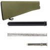 BROWNELLS BUNDLES BRN-16A1 BUTTSTOCK & BUFFER TUBE ASSEMBLY, GREEN