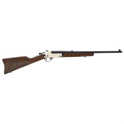 Henry Single Shot Rifle i mässing, med 22
