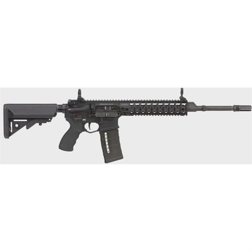 NEW ZEALAND REFERENCE 5.56X45 NATO är en semi-automatisk gevär med LMT:s Monolithic Rail Platform, ambidextrös design och hög precision för bästa prestanda.