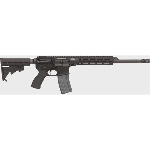 DEFENDER-L 5.56X45 NATO är en pålitlig semi-automatisk bössa med MRP® teknik, 16" pipor, 30 skotts magasin och M-LOK handskydd för maximal anpassning.