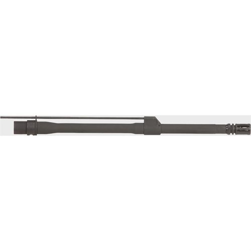 LMT MONOLITHIC 5.56X45 NATO rifle barrel erbjuder hållbarhet med cryogenisk behandling, lågprofil gasblock och A2 birdcage för minskad bländning.