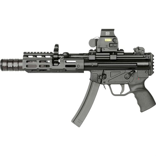SUPPRESSOR M-LOK® handguard för H&K MP5 och MP5K, lättviktig och professionell design, enkel installation och inkluderar M-LOK® rail för maximal funktionalitet.