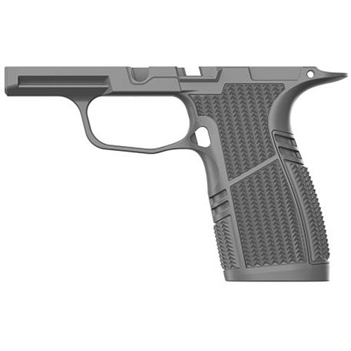 Tyrant CNC Snub Nose Grip Module för SIG SAUER P365 erbjuder hållbarhet, ergonomisk design och kompatibilitet med 3.1-tums hölster för optimal prestanda.