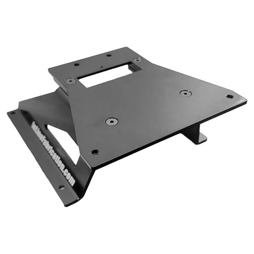 4" MICRO QUICK CHANGE ULTRAMOUNT är robust med 3/16" stål, endast 4" hög för att undvika hinder under bänken. Inkluderar ben och Quick Change Base Plate.