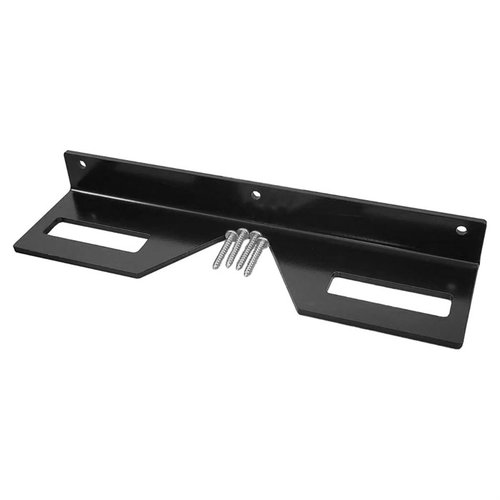 Den dubbla förvaringsdockan från Inline Fabrication håller dina QC topplattor organiserade och lättåtkomliga när de inte används, inklusive monteringsmaterial.