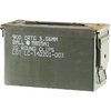 SCHRECK WHOLESALE INC GI 50 CALIBER AMMO CAN GREEN - USED