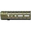 Aeros Enhanced M-LOK handguard erbjuder en lättviktsdesign med fri flytande konstruktion, anti-rotationstabs och snabbkoppling för AR15, perfekt för ditt bygge.