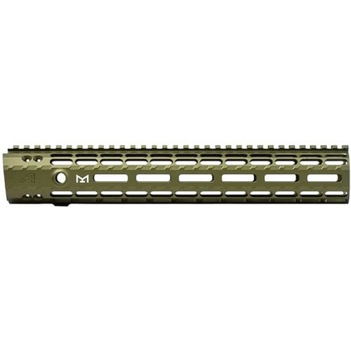 Aeros GEN-2 Enhanced M-LOK handguard erbjuder en lättviktsdesign med fri flyt, anti-rotation, scalloped rails och snabbkopplingsfästen för optimal funktionalitet.