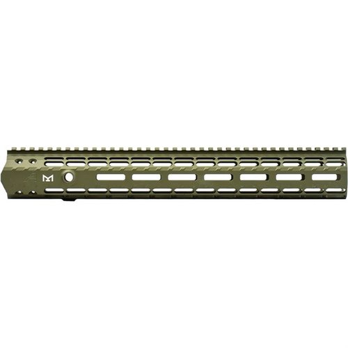 Aero Precision M5 (.308) Enhanced Gen-2 M-LOK handguard erbjuder en lättviktsdesign, anti-rotationsflikar och är kompatibel med lågprofilgasblock.