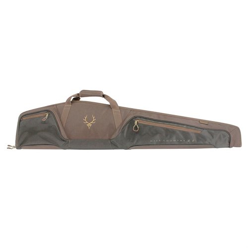 HILL COUNTRY II RIFLE CASE är en robust och skyddande vapenväska med 1680D-konstruktion, mjukt fleecefoder och gott om förvaringsutrymme för tillbehör.