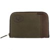 Rawhide Waxed Canvas Pistol Rug erbjuder hållbart skydd med vaxad bomullscanvas, flanellfoder och kraftig vaddering för säker förvaring av din pistol.