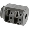 ALPHA TANK BRAKE minskar muzzleklaff med sin dubbla kammare, tillverkad av 416 Stainless och finns i Blast eller Black Nitride. Livstidsgaranti!