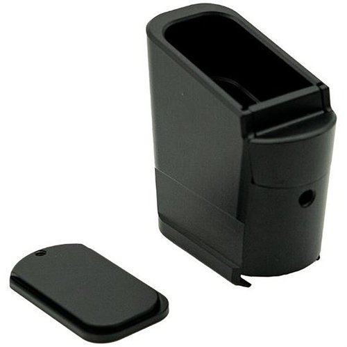 Z9 +3 MAGAZINE EXTENSION för GLOCK® 43 ger 3 extra skott, lättåtkomlig design för service, tillverkad av 6061 aluminium och livstidsgaranti.