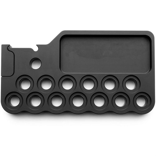 ZERO STORAGE BLOCK är den perfekta lösningen för att organisera småverktyg och delar, med plats för din ZERO torque wrench och magnet för andra verktyg.