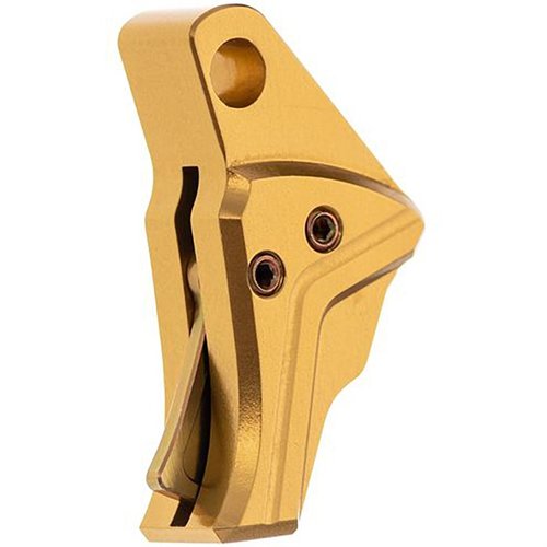 I.T.T.S. av TYRANT CNC för Glock Gen 5 erbjuder blixtsnabba resetter, en hybriddesign med både platt och böjd avtryckare för ökad komfort och hållbarhet.