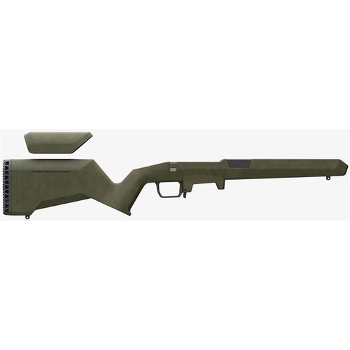 MAGPUL HUNTER LITE STOCK för Remington 700 Short Action är lätt, ergonomisk och anpassningsbar med M-LOK® fästen och justerbar längd på kolven.