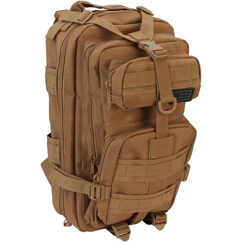 Evolution Tactical Assault Pack är hållbar, funktionell och mångsidig, med MOLLE-webbing, flera fack och en design som håller din utrustning organiserad.