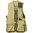BOB ALLEN FULL MESH SHOOTING VEST KHAKI RH L