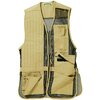 BOB ALLEN FULL MESH SHOOTING VEST är lätt och ventilerande med fickor för Insert-A-Pad och chokes, justerbara sidoflikar och bellowed frontfickor för patroner.