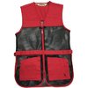BOB ALLEN FULL MESH DUAL PAD SHOOTING VEST erbjuder lätt vikt och bra ventilation, justerbara sidor, dubbla kuddar för både vänster- och högerhänta samt praktiska fickor.