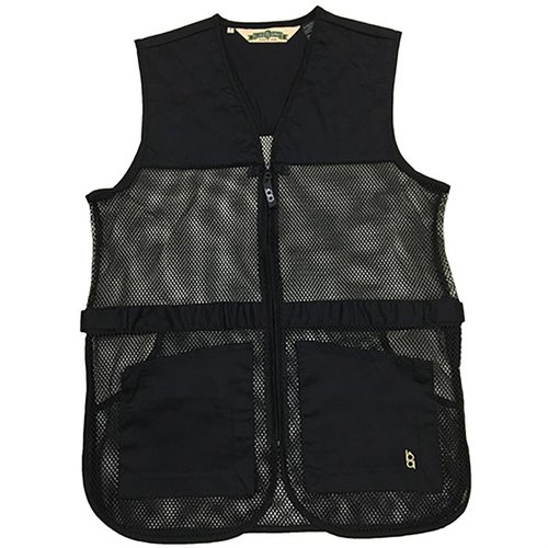 BOB ALLEN FULL MESH DUAL PAD SHOOTING VEST är lätt och ventilerad med justerbara sidor, dubbla kuddar för vänster eller högerhänta och praktiska fickor.