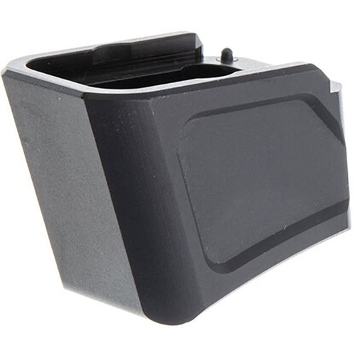 Tyrant CNC MKI +5/4 magasin för Glock ökar kapaciteten med 6 skott 9mm, snabb installation utan verktyg och inkluderar en ny kraftfjäder.