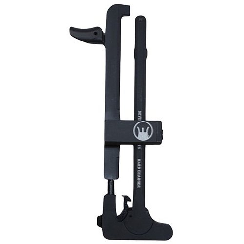 HARD CHARGER TACTICAL ger ett ergonomiskt och enkelt sätt att konvertera din AR-15 till sidoladdning utan modifiering, med plats för optik.