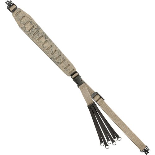 Quake Claw 2.0 Game Hauler Sling med spänne bär både vapen och fångst, så att du kan ha händerna fria när du hämtar hunden eller plockar upp decoys.