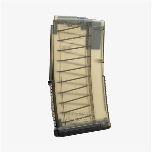 MAGPUL TMAG GEN M3 magasin erbjuder hög pålitlighet, genomskinlig design för ammunitionsidentifiering, ribbade grepp och kompatibilitet med flera plattformar.