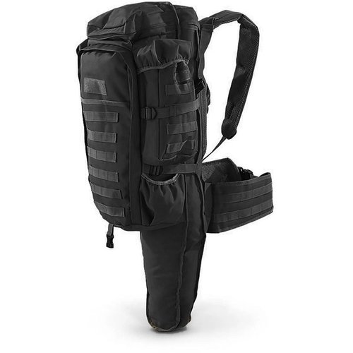 TACTICAL ASSAULT BAG med rifle holder erbjuder komfortabel transport för utrustning, med vadderade axelremmar, rygg och plats för en 42