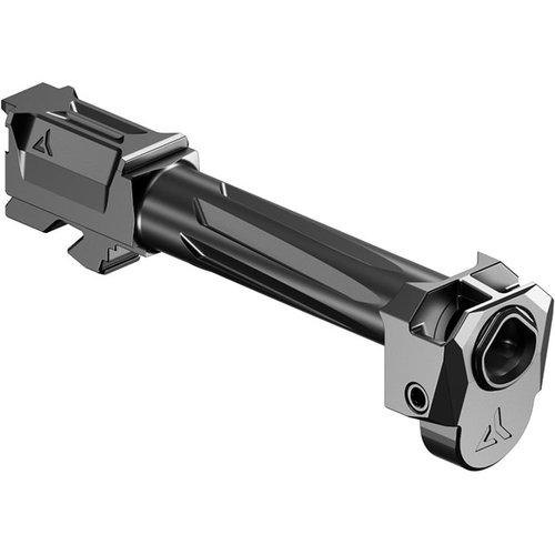 Radian AFTERBURNER + RAMJET för Glock 19 Gen 5/19X/45 erbjuder överlägsen rekylreduktion och noggrannhet, med enkel installation och rengöring.