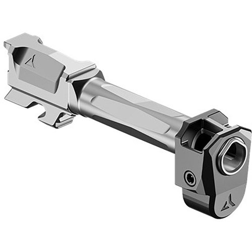 AFTERBURNER + RAMJET för GLOCK 43 erbjuder överlägsen rekylreduktion och precision, med enkel installation och underhåll genom INTRA-LOK® systemet.