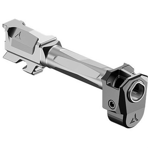 AFTERBURNER + RAMJET för GLOCK 43X erbjuder oöverträffad rekylreducering och precision, enkel installation och rengöring med INTRA-LOK® monteringssystem.