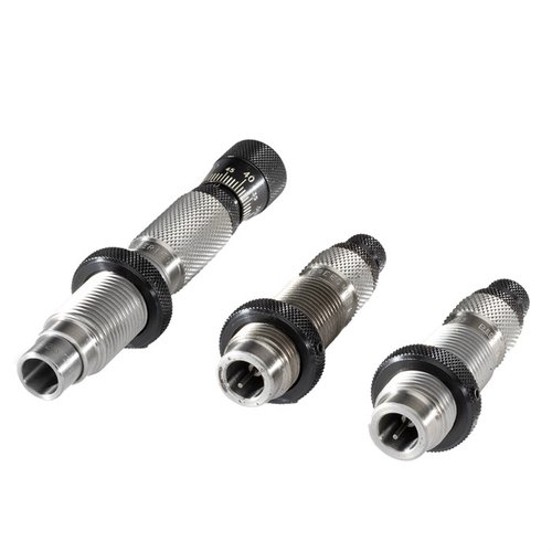 TYPE-S Elite Bushing Die Set ger handladdaren exakt kontroll över nackspänning och förbättrar konsistensen och noggrannheten i slutprodukten.