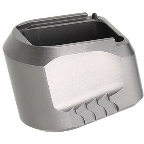 MAGAZINEXTENSION FÖR S&W M&P 1.0/2.0, +5 kapacitet, NoBak teknologi för säker montering, hållbar 6061 aluminium och serraterade sidor för bättre grepp.