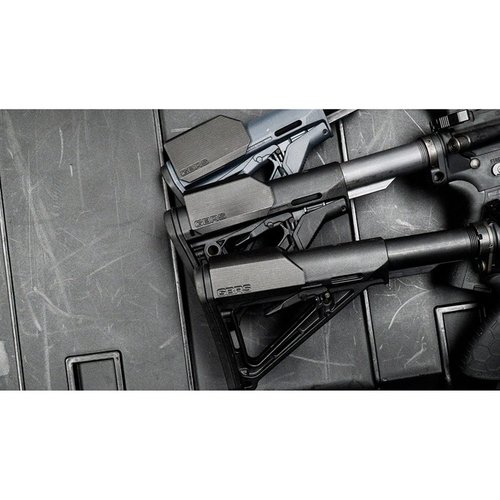 GBRS GROUP X SPECTRE CR-1 VALKYRIE CHEEK RISER ger en perfekt höjdjustering för CTR, MOE och DT Magpul stocks, lätt att ta bort utan verktyg.