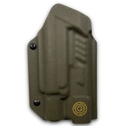 GBRS GROUP X PRIORITY 1 OWB-holster för GLOCK 9mm/.40 med SureFire X300U erbjuder justerbar retention, öppen mynning för trådade pipor och optikskärning.