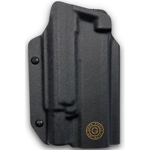 GBRS Group X Priority 1 OWB-holster för SIG P320 med SureFire X300U erbjuder justerbar retention, öppet mynning för trådade pipor och är optimerad för olika monteringsalternativ.