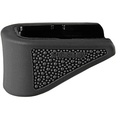 Uppgradera din Glock 42 med Hogue OverMolded Grip Extension som ger ett säkert grepp, extra fingerfäste och skyddar magasinet vid snabba omladdningar.