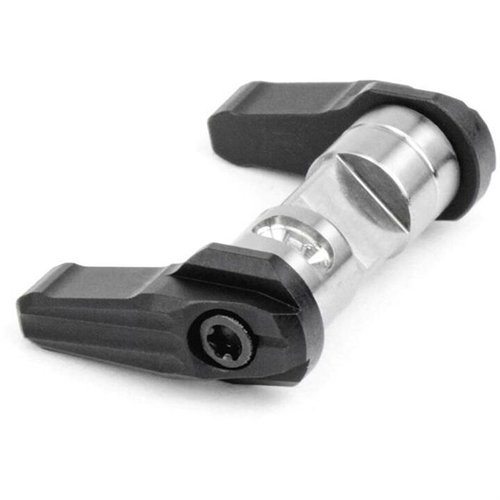 Uppgradera din AR-15/AR-308 med Ascend Ambi Safety Selector, med 50/90-graders val, utbytbara spakar och hållbara 7075 Aluminium levrar för ökad funktionalitet.