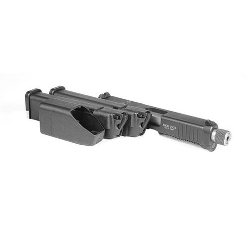 Konvertera din Glock 19X/45® till 22lr för billigare skjutning, perfekt för träning med två 15-runds magasin och en 4,5" gängad pipa.