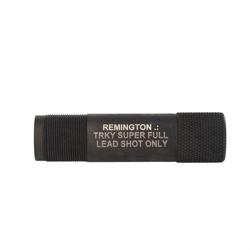 Få ett avgörande mönsteringsfördel i jakt på kalkon med Remington 20 GA Super Full Extended Choke Tube, designad för maximal konstring och långdistansmönster.