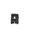 REAR SIGHT SUB ASSEMBLY WHITE ARRORW FOR REMINGTON 870 BLK